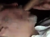 Sucking a hot young man in a cruising cinema