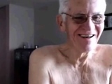 grandpa strips off