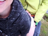 Blowjob And Cumshot In Public