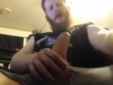 Big Dick Ginger Shoots Out A Massive Load