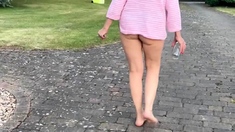 Carli from ftv girls amateur blonde girl walking public nu