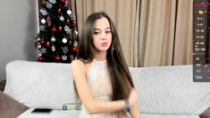 Hottest brunette solo webcam masturbation 2