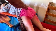 Spanking My Lovedoll Naoko s Maintenance Paddling