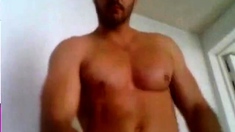 David Zepeda Masturbating on Webcam