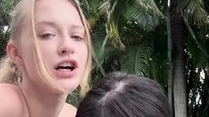 Really Wild Outdoor Japanese Teen Blowjob