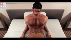 Hot 3D redhead licking a pussy while getting fucked
