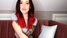 Emo Teen Becka Solo Webcam Masturbation Porn