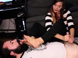 Black Amateur Explore Hot Foot Fetish