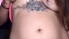 Pregnant Redhead Webcam Masturbation