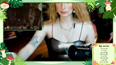 Beautiful Sonya having a horny solo toy masturbation