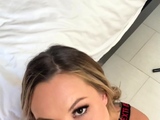 Homemade amateur blonde blowjob