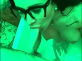 Real blonde amateur giving a POV blowjob