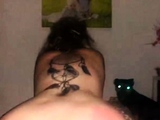 Pretty ass brunette hardcore creampie