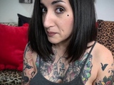 Beautiful Brunette Big Boobs Rides Fake Cock