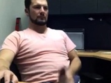 Big-Cocked Amateur Jerks Off