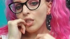 Big boobs milf masturbates with her dildo