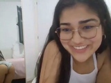 Hottest brunette solo webcam masturbation 2