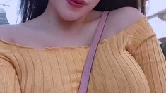 Great Big Boobs On Masturbating Redhead