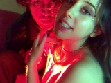 Brunette amateur webcam babe pleases pussy