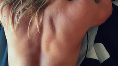 Blonde teen gives POV head
