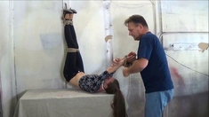 Fetish strapon femdoms cumshot fucking bdsm victim