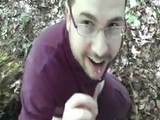 Bear Cub Blows a Load in His Mouth and Swallows