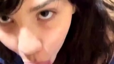 Amateur Teen Outdoor Blowjob