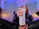 Ladyboy Masturbation Fun with Big Toys