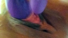 hot amateur blonde close up masturbation HD