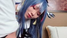 Japanese teen hardcore masturbating at Asian chatroom
