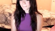 Teen Cute Italian Brunette Solo At