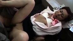 Slutty asian chicks hardcore double penetration