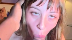 Caught in the hotel with my horny stepsister