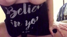 Great Big Boobs On Masturbating Redhead