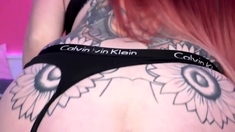 Taking Huge Knotted Bad Dragon Dildo And Stretching My