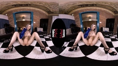 Blonde MILF with Big Boobs Playing Cam Free Porn