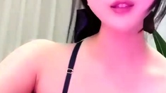 Big boobs milf masturbates with her dildo