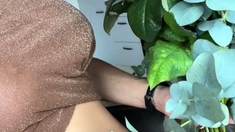 Awesome Teen With Big Boobs Dildo Masturbation