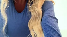 Two Big Tit Blonde Babes Fucking A Big