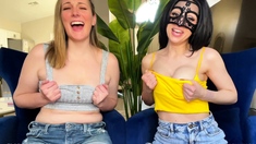 Role Reversal JOI Game - Hasmik JOI and Clara Dee JOI