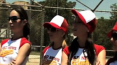 These bitches are literally the hottest baseball team in town