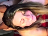 Teen slut does does a threesome doggystyle