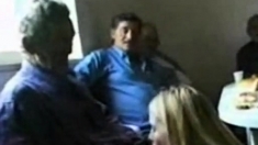 Young Slut Having Fun With Old Italian Men. Home Made