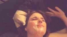 10 Amateur Facial Cumshots vol. 2