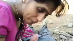 Desi Randi Village Bhabhi Sucking Guy's Cock Talking Sexy