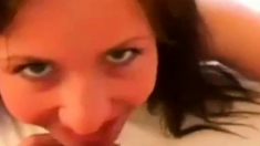 Skanky Russian Hoochie Knows How To Give A Great Rimjob