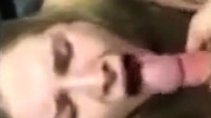 Blonde Girl Fucked In Changing Room And Swallows Cum