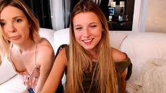 Blonde lesbian amateur teen strapon sex